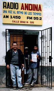 Entrance Radio Andina